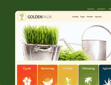 Tablet Screenshot of goldenpalm.hu